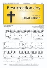 Resurrection Joy SATB choral sheet music cover